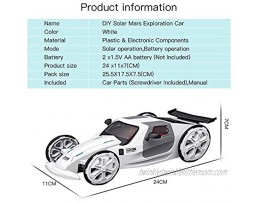 AUKE Solar Car Toys DIY Eco-Engineering Science Assembly Vehicle ,Science Building Projects Cars Toy,Solar and Battery Powered 2 in 1,Set Gifts for 6-8,8-12 Year Old Boys and Girls