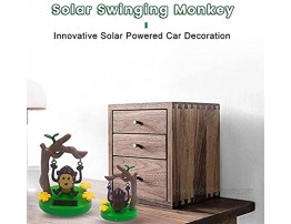 Car Dashboard Ornaments,Durable Solar Dancing Monkey Animated Monkey Toy Car Styling Accessories
