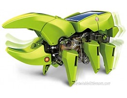 Elenco Teach Tech Meta.4 Transforming Robot STEM Solar Toys for Kids 8+