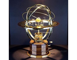Grand Orrery Model of the Solar System Retro Mechanical Solar System Model Home Ornament Planet Model Solar System Tower Orrery 3D Model Home Living Room Decoration Gifts
