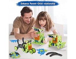 HISTOYE 12-in-1 Stem Solar Robot Building Kit for Kids 9-12 Engineering Science Kits for Boys 8-12 Solar Powered Engine Robotics for Kids 8 and up Science Experiments Toys for 10 11 12 13 Years Old