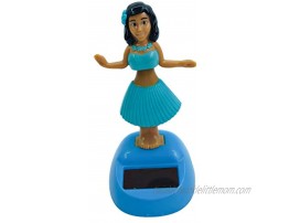 homozy Solar Powered Dancing Toy Hula Girl Hawaiian Luau