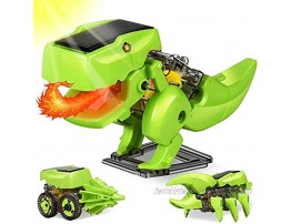 Stem Toys 3 in 1 Solar Robot Kit for Kids with Solar Power Science Experiments for Kids 9-12 Gifts for 8 9 10 11 12 13 Year Old Boys Girls Kids Adults