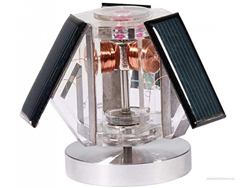 Sunnytech Mini Solar Vertical Mendocino Motor Magnetic Levitating Educational Model Science Physics Toy QZ08A