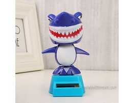 VALICLUD Solar Dancing Toys Shark Bobble Head Toy Animal Dancing Figure Swinging Animated Car Dashboard Toy Ornaments Home Table Centerpieces Christmas Party Supplies Decoration
