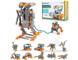 VEPOWER Stem Projects Toys for Kids 11 in 1 Solar Robot Science Experiment Kit for Kids Ages 8-12 DIY Educational Learning Building Set Gift for Boys and Girls 231 Pieces
