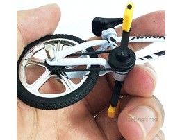BMX Toys Alloy Finger BMX Functional Kids Bicycle Finger Bike Mini-Finger-BMX Set… in Random Color