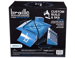 Braille Skateboarding Skate Ramp Playset