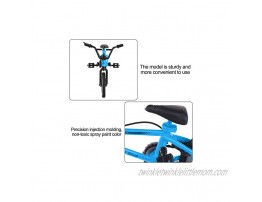 Finger Bike Series Replica Bike with Real Metal Frame Graphics and Moveable Parts for Flick Tricks and Finger Bike Games Blue