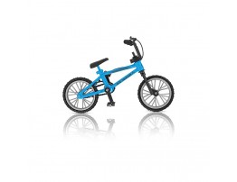 Finger Bike Series Replica Bike with Real Metal Frame Graphics and Moveable Parts for Flick Tricks and Finger Bike Games Blue