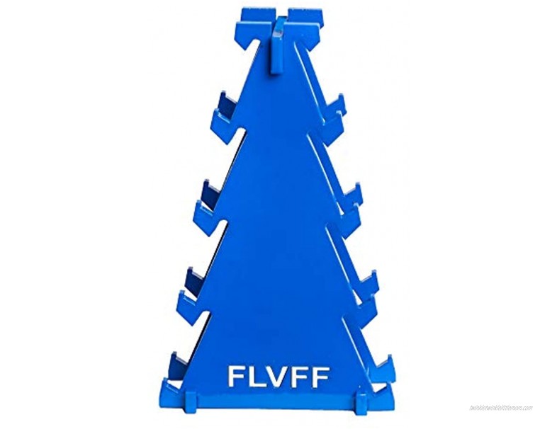 FLVFF Fingerboard Display Rack Storage Organizer Exhibit Finger Skate Rail ramps and Parks RA2 Blue