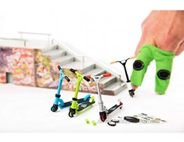 Grip and Tricks Finger Scooter with Mini Scooters Tools and Finger Board Accessories Pack 1 Green Finger Toy for 6+ Years Old Kid