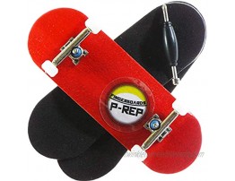 P-REP Red Solid Performance Complete Wooden Fingerboard Chromite 32mm x 97mm