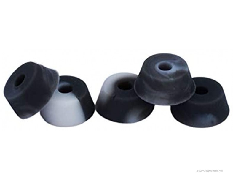 Teak Tuning Bubble Bushings Pro Duro Series in Gray and White Swirl Extra Loose 51A Custom Molded Fingerboard Tuning