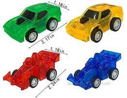 34 PCS Pull Back Cars Kids Toys Cars Mini Race Cars Playset for Boys Girls Bulk Cars Party Favors Toys Beach Toy Cars School Reward Prizes Random Color