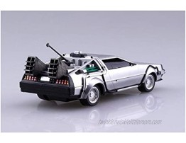 Aoshima Movie Mecha Series No.11 Back to the Future Pullback DeLorean Part.1 1 43 Scale Plastic Model kit