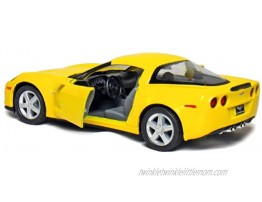 Kinsmart 5 2007 Corvette Z06 1:36 Scale Yellow