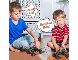 NAVER Cars Toys for Boys 3-5 Years Old Pull Back Vehicles Alloy Toys Monster Trucks for Kids Boys Girls Toddler Gifts Green