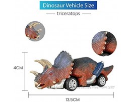 Pull Back Dinosaur Toy Vehicles Cars for Kids Boys Toys for 3-8 Year Old Boys Birthday Gifts Present for Children Party Favor Boys Toys Gifts Age 3-8 GT01