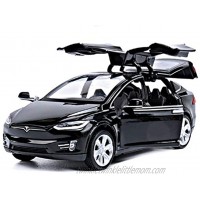 Toy Cars Pull Back Car Alloy Vehicles with Lights and Music Toys for Kids Gift Model X 1:32 Scale Black