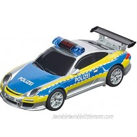 Carrera 64174 Porsche 911 Polizei 1:43 Scale Analog Slot Car Racing Vehicle for Carrera GO!!! Slot Car Race Tracks