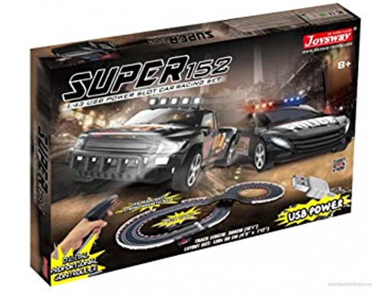 Joysway Super 152 USB Power Slot Car Racing Set