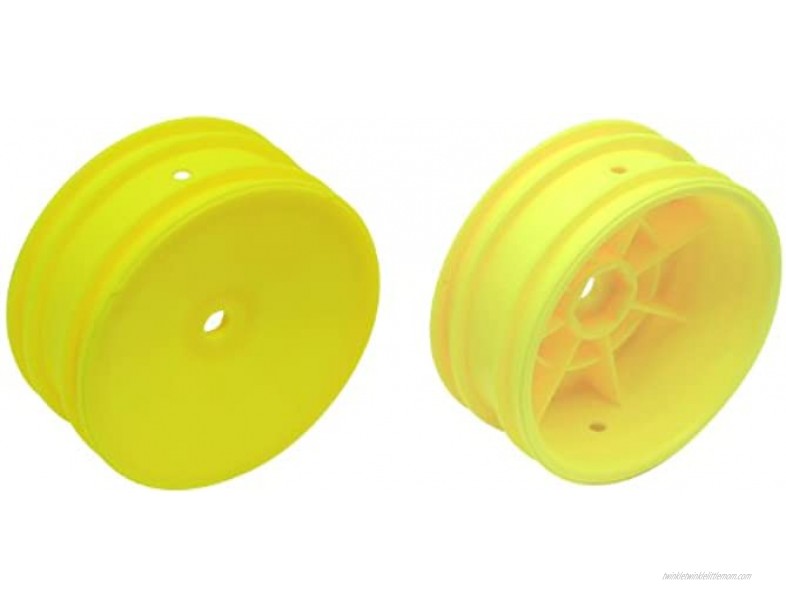 Team Associated 9691 Buggy Front Hex Wheel Yellow