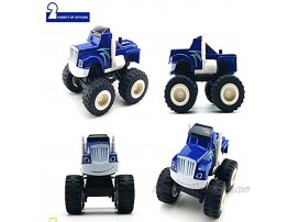 Blaze and The Monster Machines Toys Blaze Vehicle Action Figures Truck Vehicles Toys Gifts Machines Toys Scooters Car for Kids 6 pcs