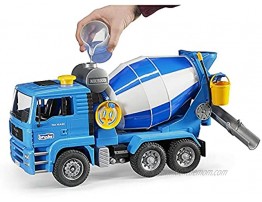 Bruder 02744 MAN Cement Mixer Realistic Construction Truck for Pretend Play