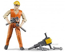 Bruder Construction Worker with Accessories