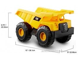 Cat Construction Tough Rigs 15 Dump Truck & Loader Toys 2 Pack Yellow