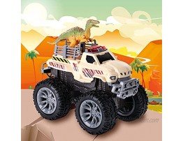 Dinosaur Transport Monster with Lights and Sounds Dino Truck Transporter Vehicle Toy Dinosaur Toys for Boys and Girls Ages 3+