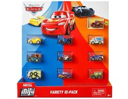 DISNEY PIXAR Cars: Micro Racers Vehicle 10 Pack [ Exclusive]