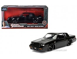 Jada Toys 1:24 Fast & Furious '87 Buick Grand National Glossy Black 99539