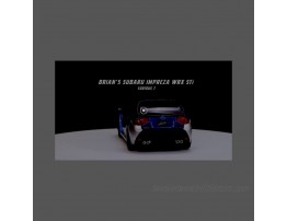 Jada Toys 1:24 Fast & Furious Brian's Subaru Impreza WRX STI Blue 99514