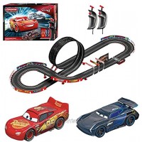Carrera GO!!! 62476 Disney Pixar Cars Speed Challenge Electric Slot Car Race Track Set in 1:43 Scale