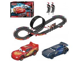 Carrera GO!!! 62476 Disney Pixar Cars Speed Challenge Electric Slot Car Race Track Set in 1:43 Scale