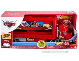 Disney Pixar Cars Disney Pixar Cars Minis Transporter with Vehicle Kids Birthday Gift for Ages 4 Years and Older