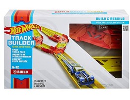 Hot Wheels Track Builder Split Track Pack Assorted Unlimited Connecting Sets Ages 4 and Older