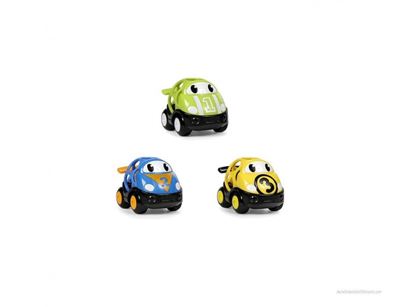 Oball 3 Piece Set Go Grippers Race Car Vehicles Ages 6 Months+