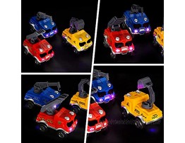 Save Unicorn Tracks Cars Replacement only Toy Cars for Most Tracks Glow in The Dark Magic Car Accessories with 5 Flashing LED Lights Compatible with Most Car Tracks for Kids Boys and Girls3pack