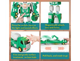 Toys for 3 4 5 6 7 8 Year Old Boys Construction Transform Robot Kids Toys Cars | STEM Building Toddler Toys for Kids Ages 4-8 | 5 in 1 Construction Toys Christmas Birthday Gifts for Boys Girls Kids