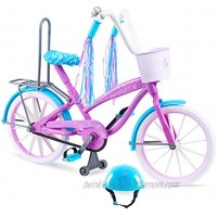Journey Girls Bike with Helmet Streamers Basket and Wheels that Roll for 18-Inch Journey Girls Doll