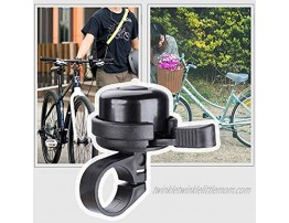 Fantye 2 Pack Bike Bell Aluminum Bike Bell Bicycle Bell Loud Sound Bike Ring for Road Bike Mountain Bike
