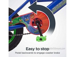 PJ Masks Kids Bike Includes Training Wheels and Handelbar Plate