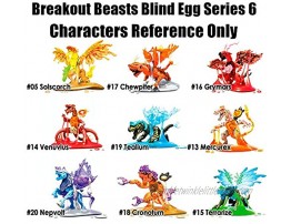 Breakout Beasts Blind Egg Series 6 Solscorch ~ Identified and Unopened ~ Yellow Dragon with Blower