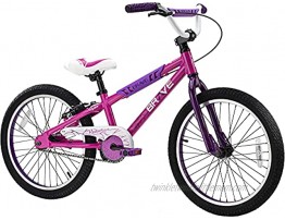 Brave Very Pink Freestyle BMX Kids 20 Bicycle Lightweight Aluminum Frame and Fork Easy to Ride! Premium Parts Premium Safety Without The Premium Price!