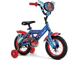 Huffy Marvel Spider-Man 12” Kid’s Bike for Toddlers – with Removable Training Wheels & Quick Adjust Seat Height