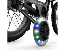 Jetson JLR M Light-Up Bike | Includes Light-Up Frame and Light-Up Wheels |Training Wheels Included | Three Different Light Modes | Easily Adjustable Handlebar and Seat height | 16 Rubber Tires