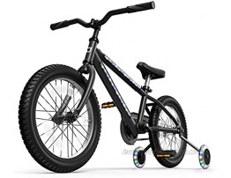 Jetson JLR M Light-Up Bike | Includes Light-Up Frame and Light-Up Wheels |Training Wheels Included | Three Different Light Modes | Easily Adjustable Handlebar and Seat height | 16 Rubber Tires